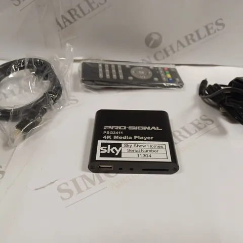 BOXED PRO-SIGNAL 4K MEDIA PLAYER PSG3411