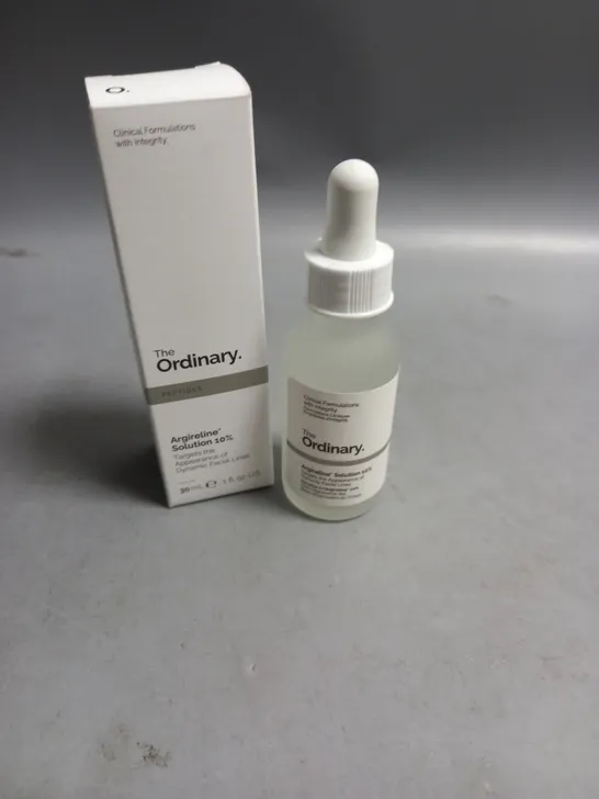 BOXED THE ORDINARY ARGIRELINE SOLUTION 10% 30ML