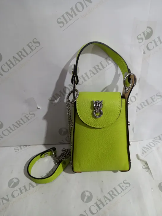 MODA IN PELLE JOIE BAG IN LIME GREEN