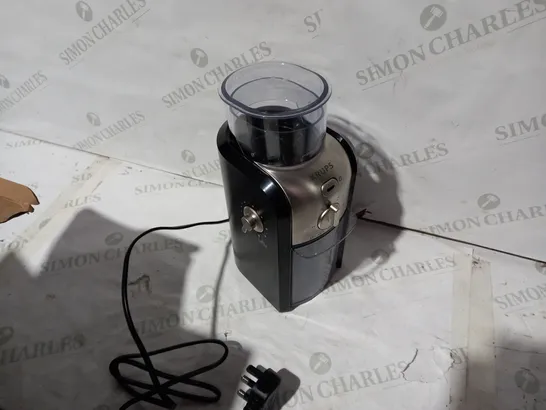 KRUPS GVX231 EXPERT BURR GRINDER FOR COFFEE BEANS