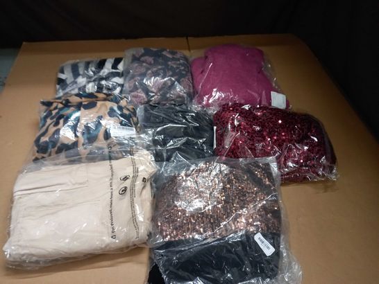 LARGE QUANTITY OF ASSORTED BAGGED CLOTHING ITEMS TO INCLUDE WALLIS, BERSHKA AND PRETTYLITTLETHING