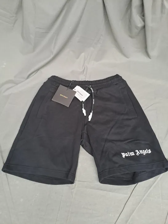 PALM ANGELS SHORTS IN BLACK SIZE L