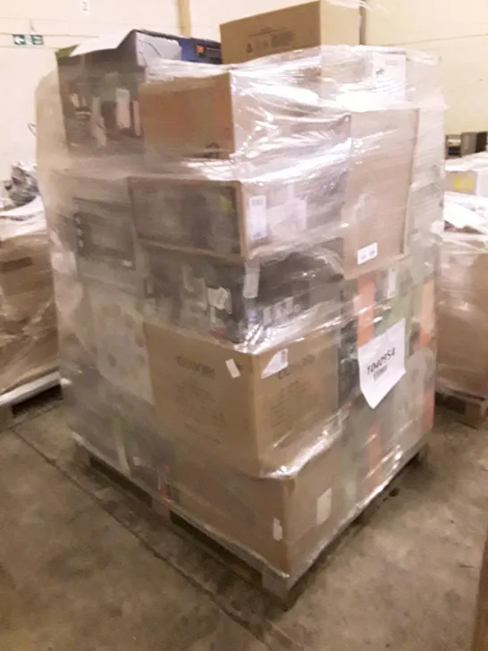 PALLET OF APPROXIMATELY 30 UNPROCESSED RAW RETURN HOUSEHOLD AND ELECTRICAL GOODS TO INCLUDE;