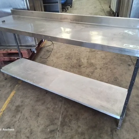 WORK COUNTER WITH SHELF UNDER