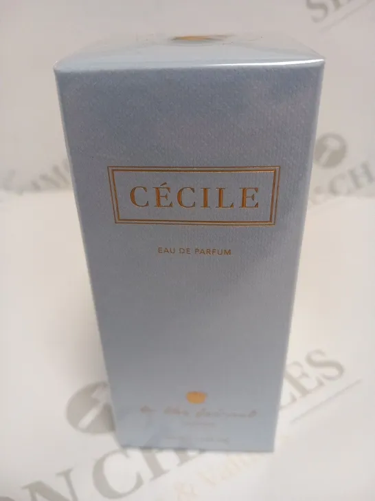 BOXED AND SEALED CECILE EAU DE PARFUM TO THE FAIREST LONDON 50ML