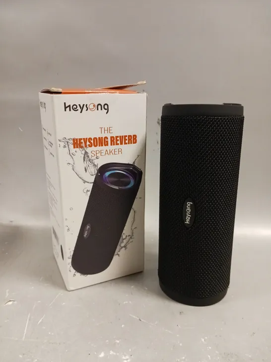 BOXED HEYSONG REVERB BLUETOOTH SPEAKER 