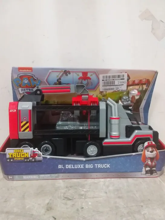 BOXED PAW PATROL DELIXE BIG TRUCK 