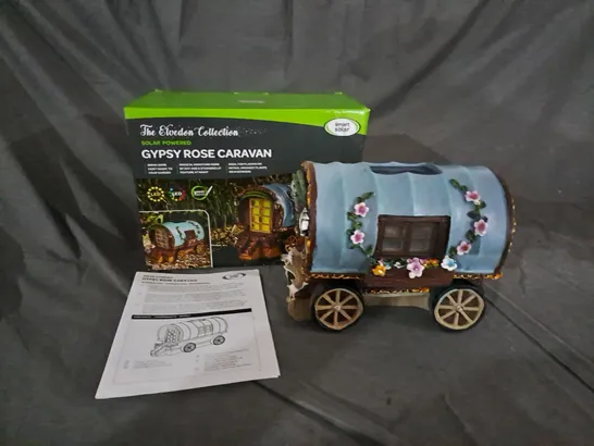 BOXED SMART SOLAR GYPSY ROSE CARAVAN