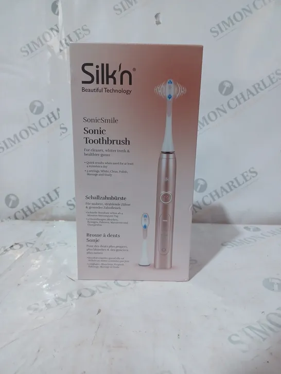 BOXED SILK,N SONIC TOOTHBRUSH 