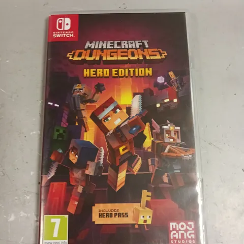 MINECRAFT DUNGEONS HERD EDITION FOR NINTENDO SWITCH 