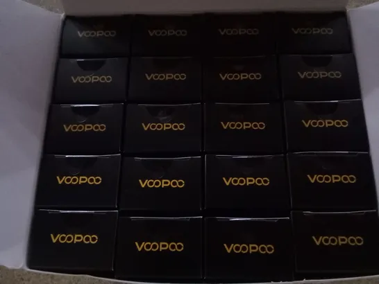 BOX OF APPROX 40 VOOPOO VINCI 3 EMPTY CARTRIDGE 