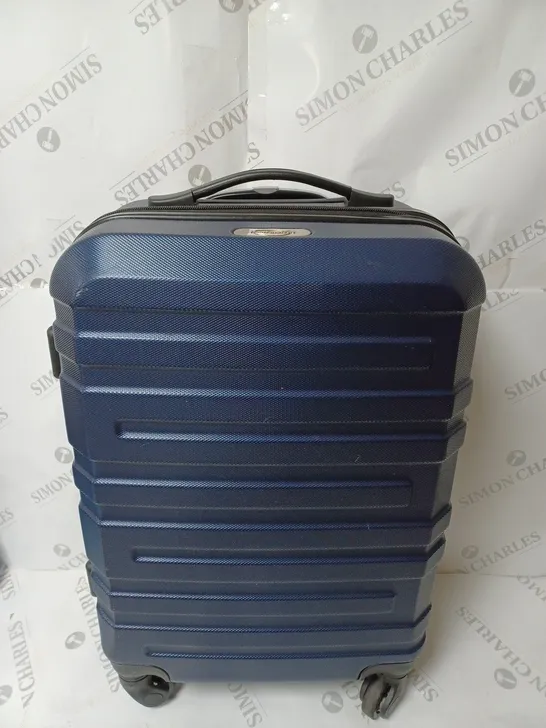 JEAN-FRANCOIS HARD SHELL SUITCASE BLUE