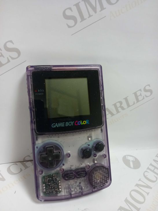 CLASSIC GAMEBOY COLOR HANDHELD CONSOLE 