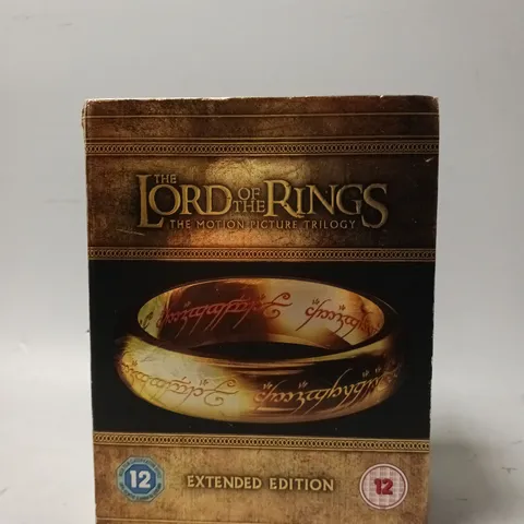 THE LORD OF THE RINGS: THE MOTION PICTURE TRILOGY EXTENDED EDITION BLU-RAY