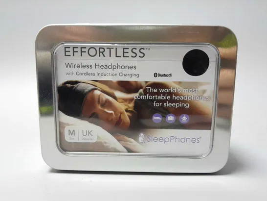 SLEEPPHONES EFFORTLESS WIRELESS HEADPHONES (BLACK) - SIZE UNSPECIFIED