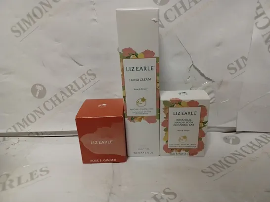 LIZ EARLE CREAM COLLECTION WITH SCENTED CANDLE 