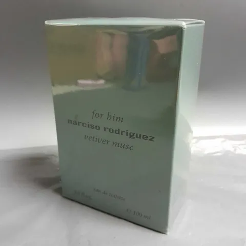 BOXED AND SEALED NARCISO RODRIGUEZ FOR HIM VETIVER MUSC EAU DE TOILETTE 100ML