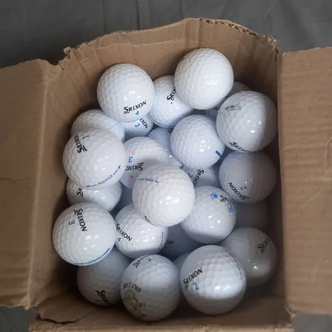 SRIXON BOX OF APPROX 20 GOLF BALLS IN WHITE