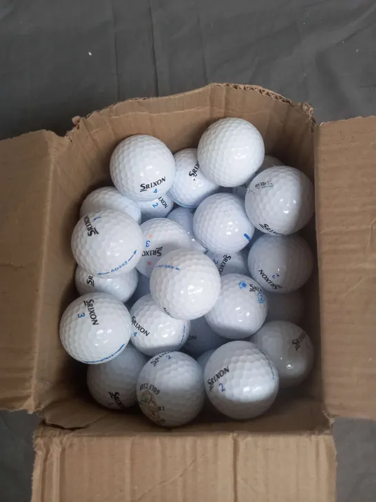 SRIXON BOX OF APPROX 20 GOLF BALLS IN WHITE