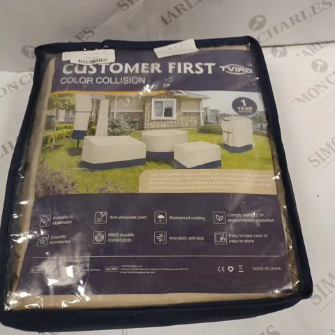 GARDEN FURNITURE COVER IN CREAM