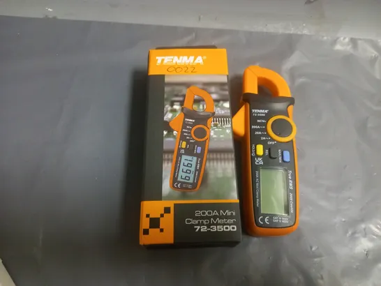 BOXED TENMA 200A MINI CLAMP METER 72-3500