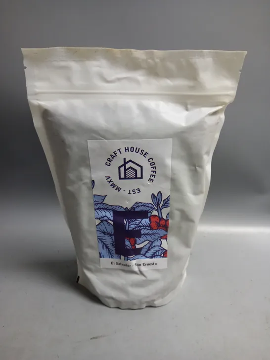 CRAFT HOUSE COFFEE BEANS WITH CHOCOLATE, WHISKEY AND REDCURRANT FLAVOURS 500G