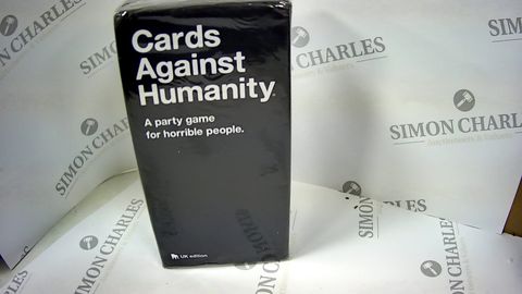 BOXED AND SEALED CARDS AGAINST HUMANITY - UK EDITION
