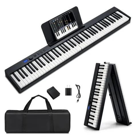 BOXED FULL SIZE WEIGHTED 88-KEY DIGITAL PIANO FOR BEGINNER - BLACK