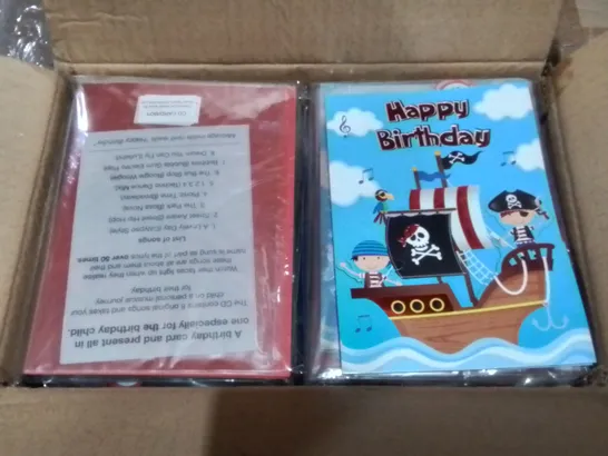 PALLET CONTAINING 75 48-PIECE BOXES OF PIRATE THEMED CARDS