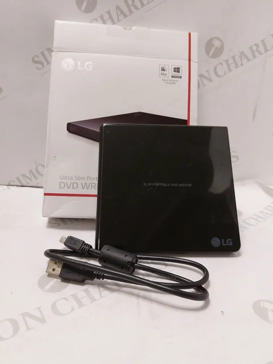 LG ULTRA-SLIM PORTABLE DVD BURNER & DRIVE WITH M-DISC SUPPORT