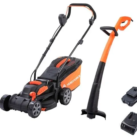 YARD FORCE MOWER & GRASS TRIMMER