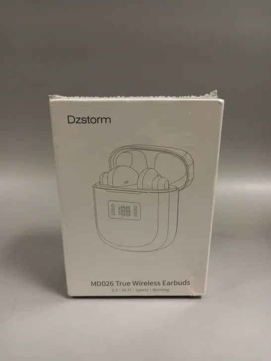 BOXED SEALED DZSTORM MD026 TRUE WIRELESS EARBUDS 