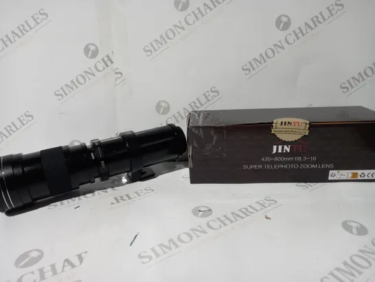 JINTU SUPER TELEPHOTO ZOOM LENS - 420-800MM