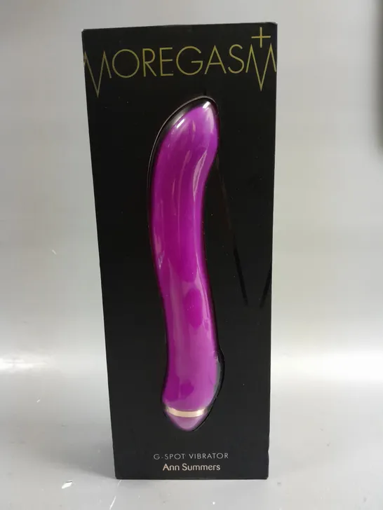 BOXED ANN SUMMERS MOREGASM+ G-SPOT VIBRATOR 