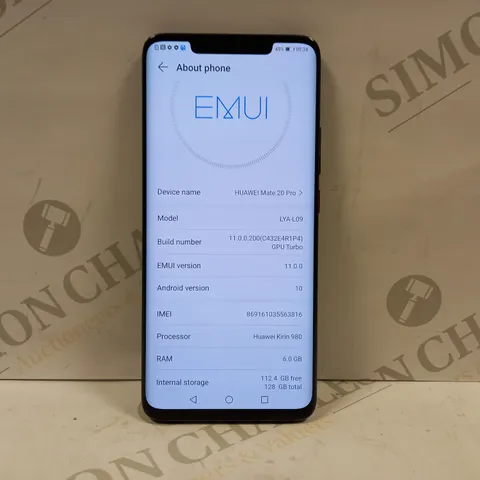 HUAWEI MATE 20 PRO - BLACK