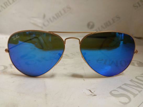 RAY-BAN BLUE LENS SUNGLASSES