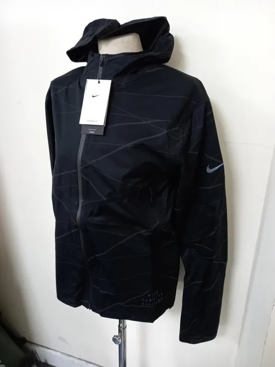 NIKE STROM FIT RUNNING JACKET SIZE M