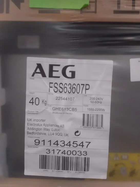 AEG FSS63607P BUILT IN DISHWASHER RRP £734.00