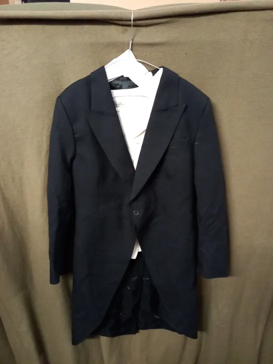 MOSS BROS BLAZER JACKET AND WAIST COAT SIZE 42R