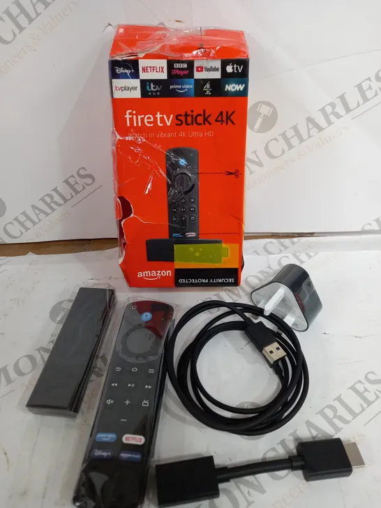 AMAZON FIRE TV STICK 4K BLACK 