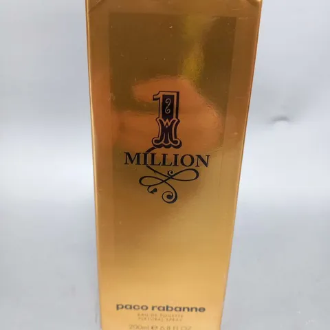 BOXED AND SEALED PACO RABANNE 1 MILLION EAUDE TOILETTE NATURAL SPRAY 200ML