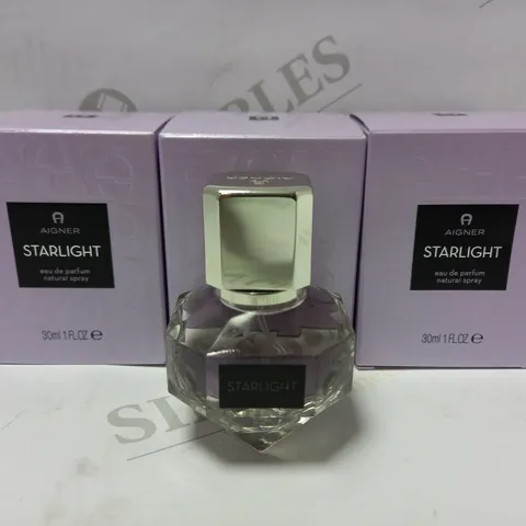 LOT OF 3 X 30ML AIGNER STARLIGHT EAU DE PARFUM SPRAY