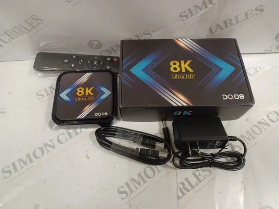 BOXED DQ08 ROHS 8K ULTRA HD TV BOX