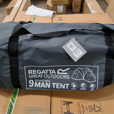 REGATTA HURON 9-MAN TENT - 625X415X190CM