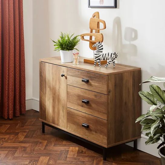 BOXED FULTON SMALL SIDEBOARD PINE