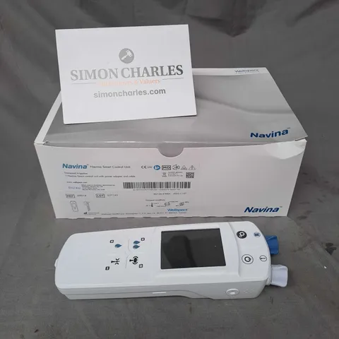 BOXED NAVINA SMART CONTROL UNIT WITH POWER ADAPTER AND CABLE FOR TRANSANAL IRRIGATION