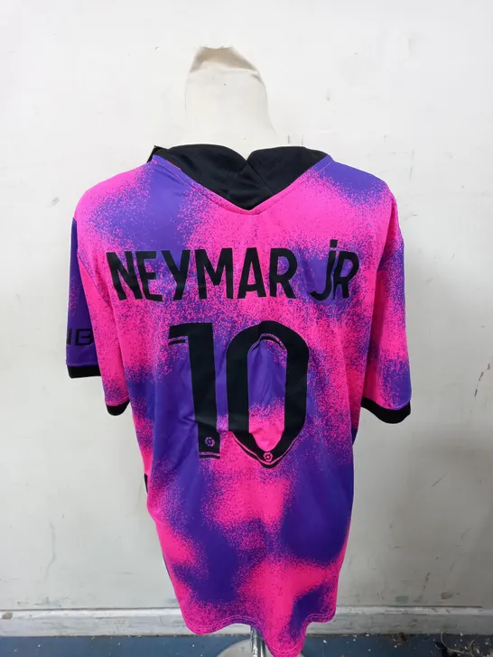 PSG PERSONALISED FOOTBALL SHIRT - NEYMAR JR - L