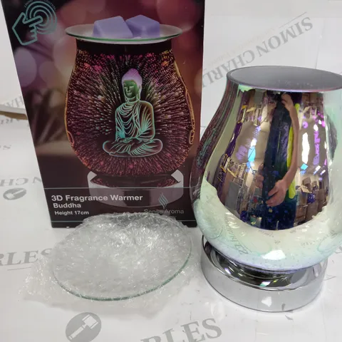 BOXED SENSE AROMA BUDDHA 3D FRAGRENCE WARMER - 17CM