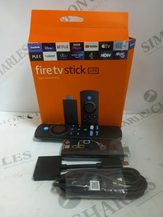 BOXED AMAZON FIRE TV STICK LITE