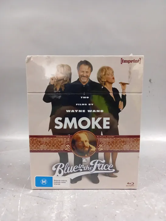 SEALED WAYNE WANG BLU-RAY MOVIE BOX SET TO INCLUDE SMOKE & BLUE IN THE FACE 